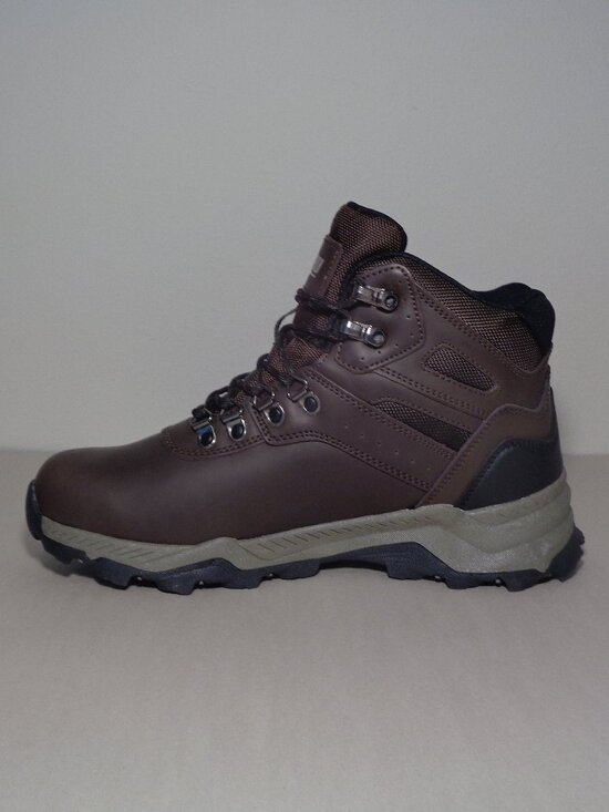 Khombu Size 9 M / KENNY / Brown / Leather / Hiking Boots New Men\'s Shoes main image 9